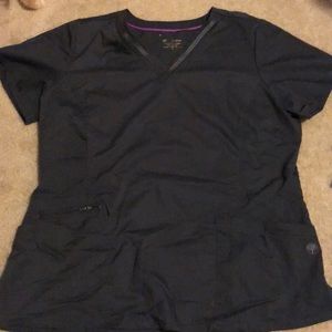 Purple Label by Healing Hands Scrub Top
